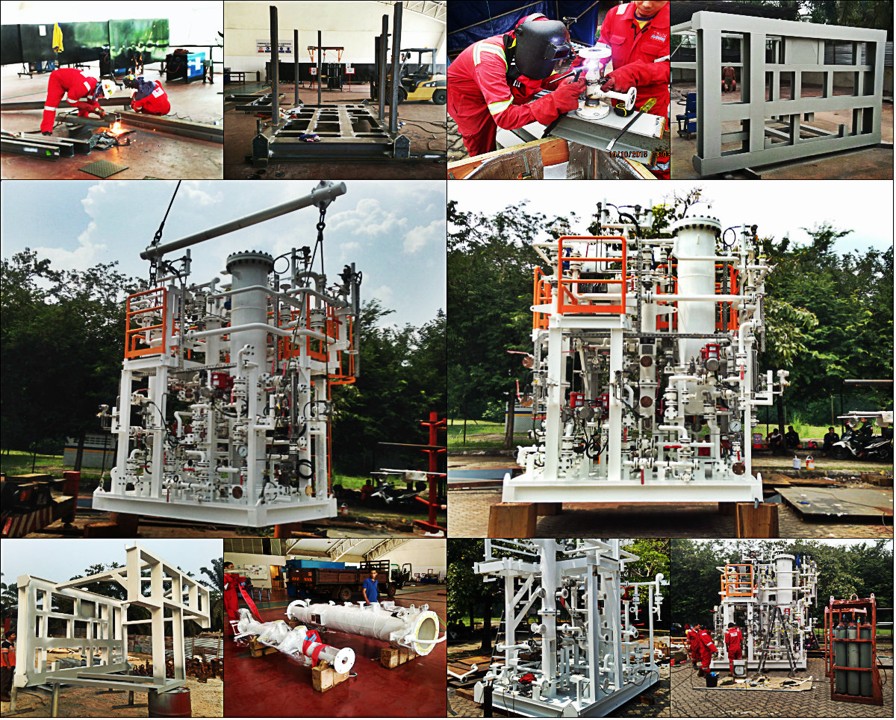 epcc south acis satellite platform fuel gas package