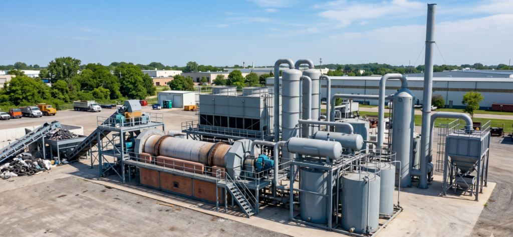 4. pyrolysis plant